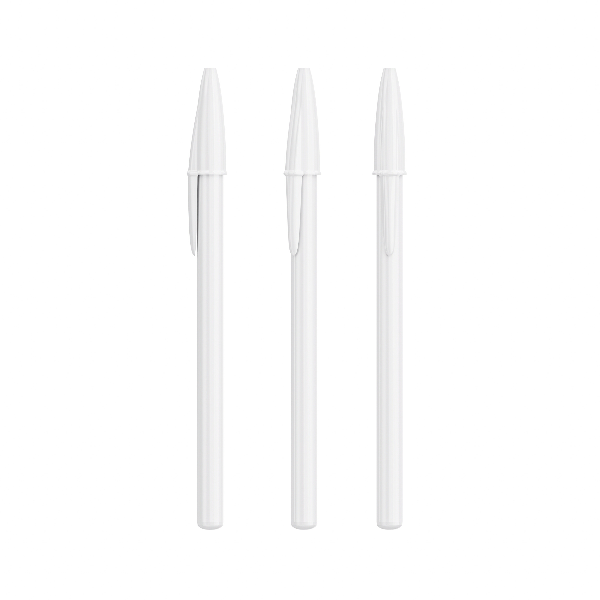 Stylo bille publicitaire BIC® Style Blanc - Encre noire
